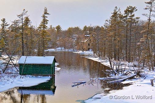 Green Boathouse_05182.jpg - Photographed near Westport, Ontario, Canada.
